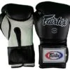 FAIRTEX BOXING GLOVES MEXICAN STYLE BGV9 – BLACK / WHITE