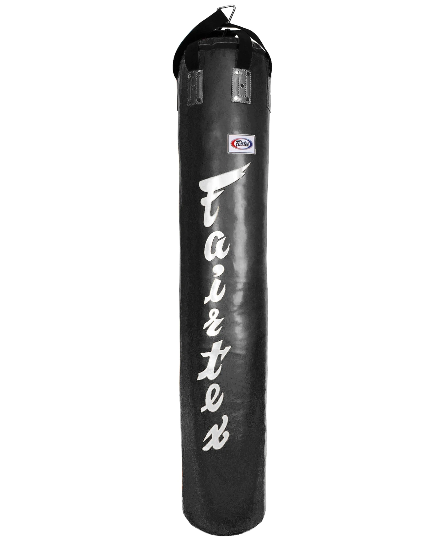 FAIRTEX PUNCHING BAG HB6 6FT MUAY THAI BANANA BAG (UNFILLED) - BLACK 1 FAIRTEX PUNCHING BAG HB6 6FT MUAY THAI BANANA BAG (UNFILLED) - BLACK