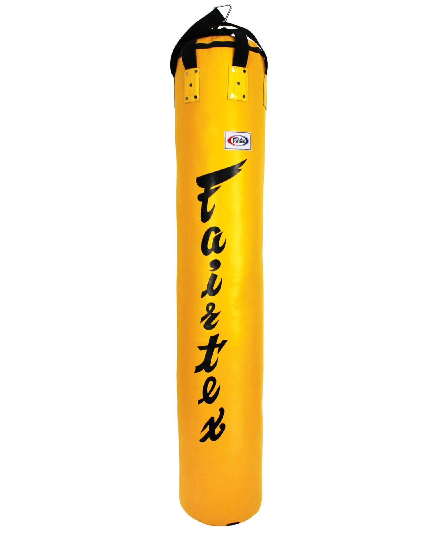 FAIRTEX PUNCHING BAG HB6 6FT MUAY THAI BANANA BAG (UNFILLED) - YELLOW 1 FAIRTEX PUNCHING BAG HB6 6FT MUAY THAI BANANA BAG (UNFILLED) - YELLOW