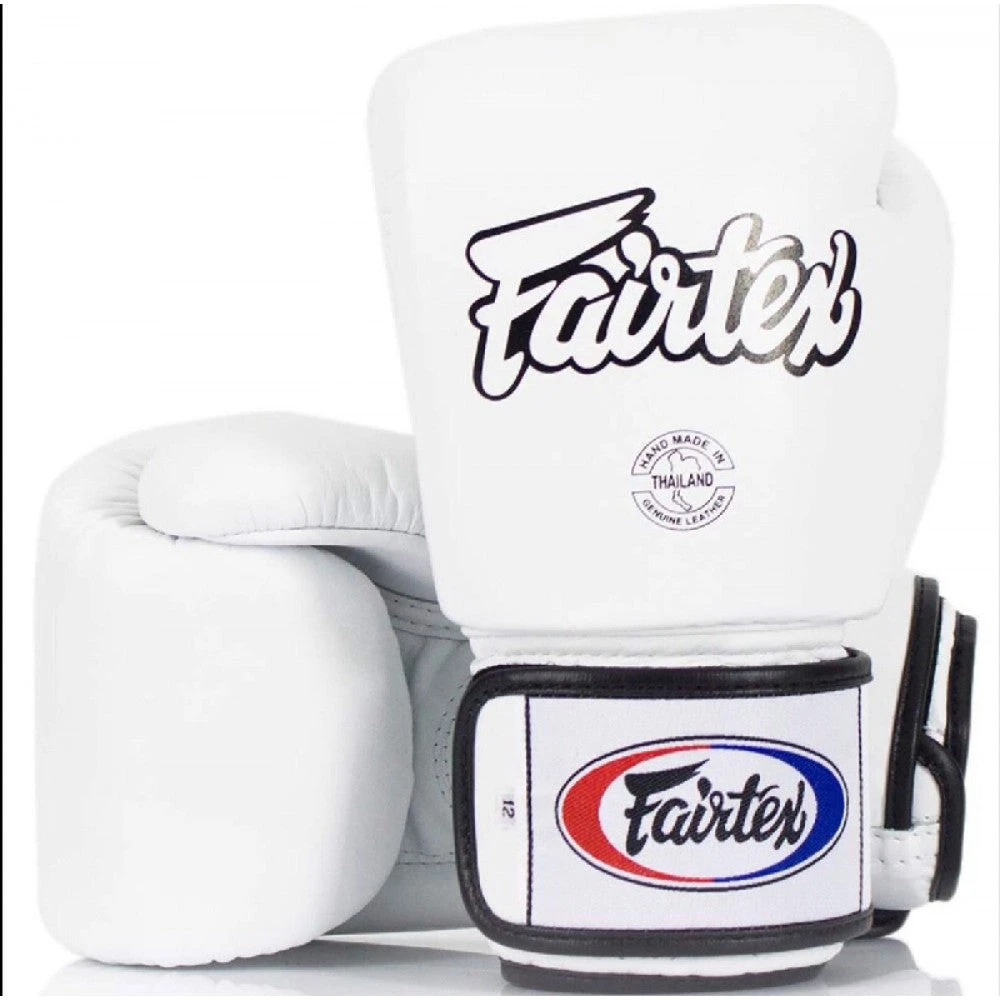 MUAY THAI BOXING GLOVES FAIRTEX - BGV1 WHITE 3 MUAY THAI BOXING GLOVES FAIRTEX - BGV1 WHITE - Image 3