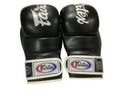MMA GLOVES BY FAIRTEX FGV18 SUPER SPARRING BLACK -Boxing Club Store FGV18BLACK