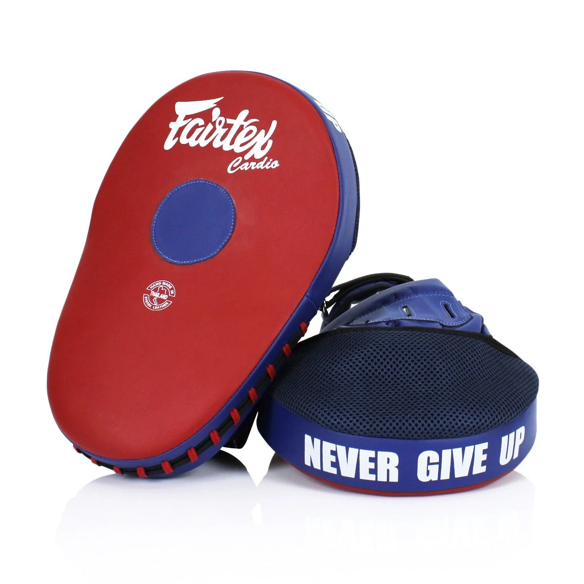 FAIRTEX FOCUS MITTS FMV13 MICRO FIBER - RED/BLUE 1 FAIRTEX FOCUS MITTS FMV13 MICRO FIBER - RED/BLUE