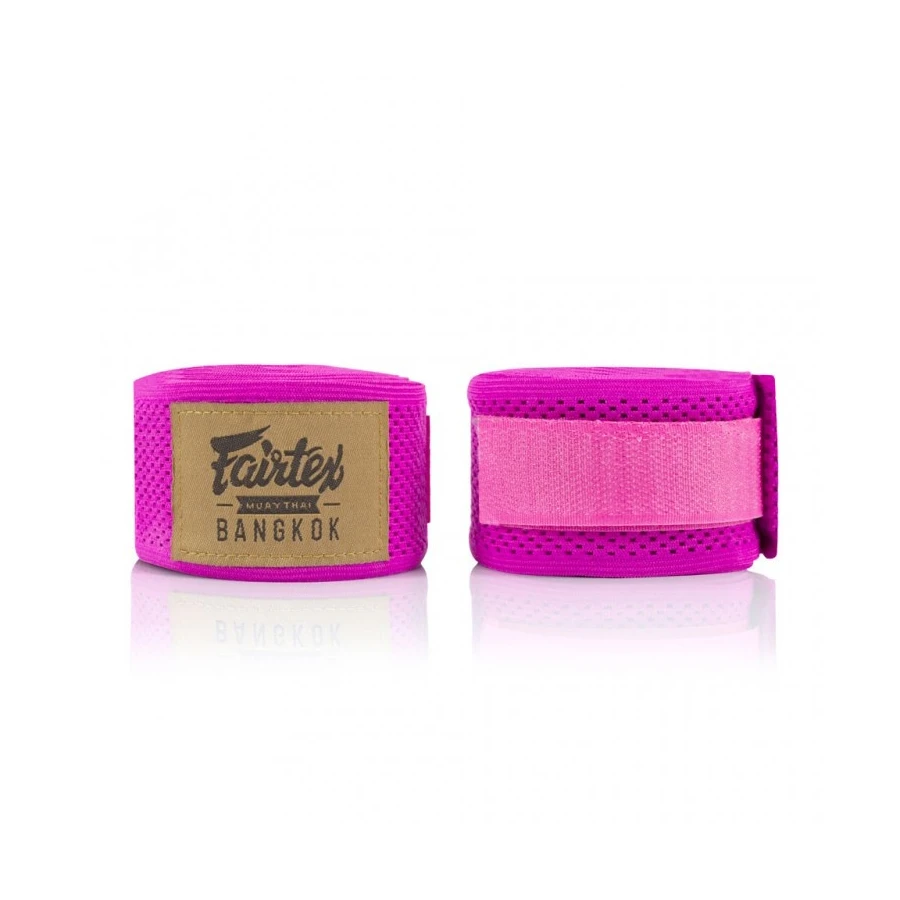 Fairtex Hand Wraps / Mesh / Purple - 4.5m 1 Fairtex Hand Wraps / Mesh / Purple - 4.5m