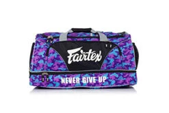 GYM BAG FAIRTEX HEAVY DUTY BAG 2 - CAMO PURPLE -Boxing Club Store Fairtex Gym Bag Purple Camo