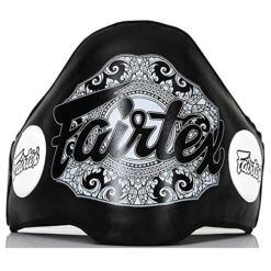 FAIRTEX BELLY PAD LEATHER BPV2 - BLACK