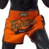 MUAY THAI SHORTS FAIRTEX SLIM CUT BS1705 ORANGE