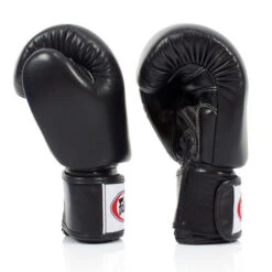 FAIRTEX BOXING GLOVES DELUXE TIGHT-FIT BGV19 - BLACK -Boxing Club Store Fairtexboxingglovesbgv19BLACK 2