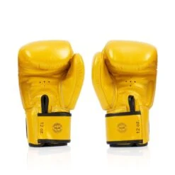 FAIRTEX BOXING GLOVES DELUXE TIGHT-FIT BGV19 - GOLD 7 FAIRTEX BOXING GLOVES DELUXE TIGHT-FIT BGV19 - GOLD -Boxing Club Store Fairtexboxingglovesbgv19gold 4