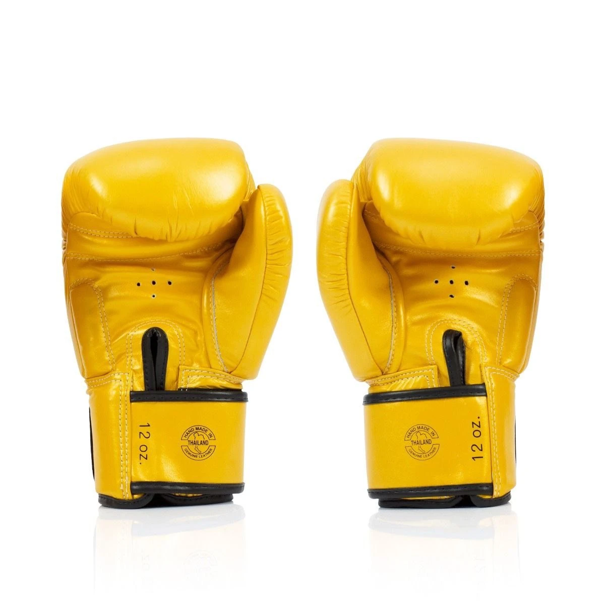 FAIRTEX BOXING GLOVES DELUXE TIGHT-FIT BGV19 - GOLD 4 FAIRTEX BOXING GLOVES DELUXE TIGHT-FIT BGV19 - GOLD - Image 4