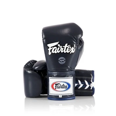 Fairtex BGL6 Pro Leather Laced Competition Gloves - Locked Thumb For Muay Thai And Boxing 6 Fairtex BGL6 Pro Leather Laced Competition Gloves - Locked Thumb For Muay Thai And Boxing - Image 6