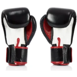 Fairtex BGV1 Black/White/Red Muay Thai Boxing Glove