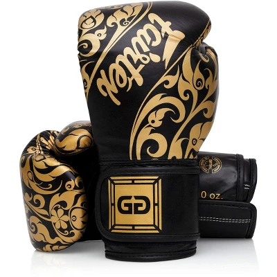 Fairtex Glory BGVG2 Black Kickboxing Glove 5 Fairtex Glory BGVG2 Black Kickboxing Glove - Image 5