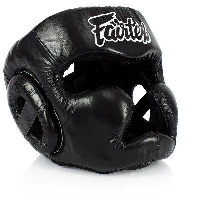 Fairtex HG13 Full Head Black Headgear 5 Fairtex HG13 Full Head Black Headgear - Image 5