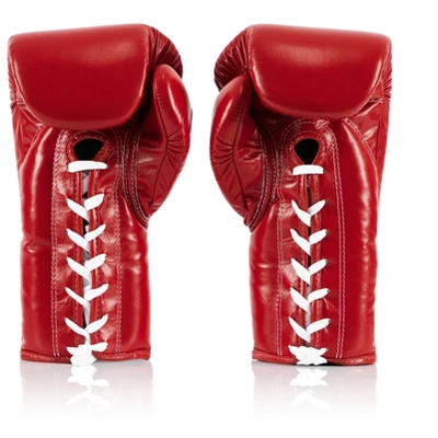Fairtex BGL6 Pro Leather Laced Competition Gloves - Locked Thumb For Muay Thai And Boxing 13 Fairtex BGL6 Pro Leather Laced Competition Gloves - Locked Thumb For Muay Thai And Boxing - Image 13