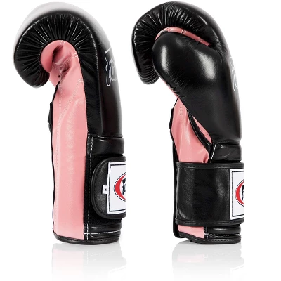 Fairtex BGV9 Mexican Style Black Pink Muay Thai Boxing Glove - Heavy Hitter 4 Fairtex BGV9 Mexican Style Black Pink Muay Thai Boxing Glove - Heavy Hitter - Image 4