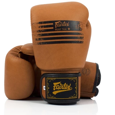 Fairtex BGV21 Legacy Muay Thai Boxing Gloves MMA UFC K1 Kick Boxing Training Genuine Leather Classic Matte Brown 5 Fairtex BGV21 Legacy Muay Thai Boxing Gloves MMA UFC K1 Kick Boxing Training Genuine Leather Classic Matte Brown - Image 5