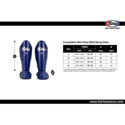 Fairtex SP5 Competition Muay Thai Shin Guard 2 Fairtex SP5 Competition Muay Thai Shin Guard - Image 2