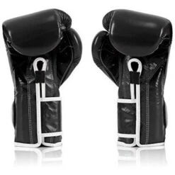 Fairtex BGV9 Mexican Style Black White Muay Thai Boxing Glove - Heavy Hitter