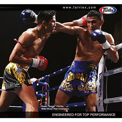Fairtex BGL6 Pro Leather Laced Competition Gloves - Locked Thumb For Muay Thai And Boxing 5 Fairtex BGL6 Pro Leather Laced Competition Gloves - Locked Thumb For Muay Thai And Boxing - Image 5