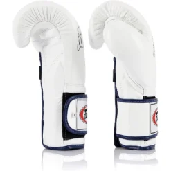 Fairtex BGV9 Mexican Style White Blue Muay Thai Boxing Glove - Heavy Hitter -Boxing Club Store GUEST b1fe02ea 4b9c 4104 a5d7 343f2bcf4cf9