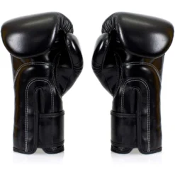 Fairtex BGV14SB Solid Black Muay Thai Boxing Glove
