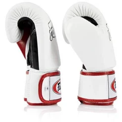 Fairtex BGV1 White/Black/Red Muay Thai Boxing Glove -Boxing Club Store GUEST c459d7f6 c6fc 45d3 b9cb 909517f702cc