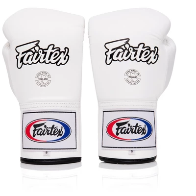 Fairtex BGL6 Pro Leather Laced Competition Gloves - Locked Thumb For Muay Thai And Boxing 7 Fairtex BGL6 Pro Leather Laced Competition Gloves - Locked Thumb For Muay Thai And Boxing - Image 7