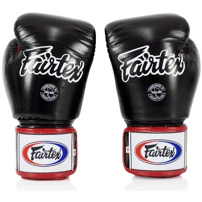 Fairtex BGV1 Black/White/Red Muay Thai Boxing Glove 3 Fairtex BGV1 Black/White/Red Muay Thai Boxing Glove - Image 3