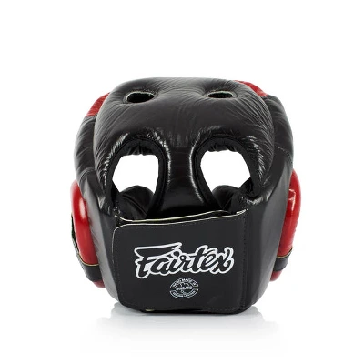 Fairtex HG13 Full Head Black Headgear 1 Fairtex HG13 Full Head Black Headgear