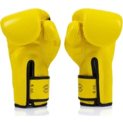 Fairtex BGV14 Yellow Muay Thai Boxing Glove