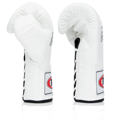 Fairtex BGL6 Pro Leather Laced Competition Gloves - Locked Thumb For Muay Thai And Boxing 10 Fairtex BGL6 Pro Leather Laced Competition Gloves - Locked Thumb For Muay Thai And Boxing - Image 10