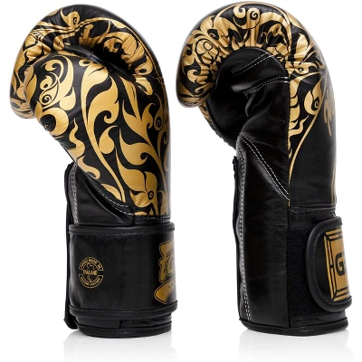 Fairtex Glory BGVG2 Black Kickboxing Glove 4 Fairtex Glory BGVG2 Black Kickboxing Glove - Image 4