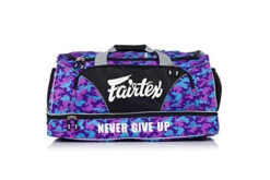 FAIRTEX GYM BAG BAG9 RETRO PURPLE 9 FAIRTEX GYM BAG BAG9 RETRO PURPLE -Boxing Club Store GYM BAG FAIRTEX BAG2 CAMO PURPLE