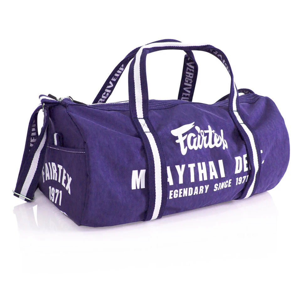 FAIRTEX GYM BAG BAG9 RETRO PURPLE 1 FAIRTEX GYM BAG BAG9 RETRO PURPLE