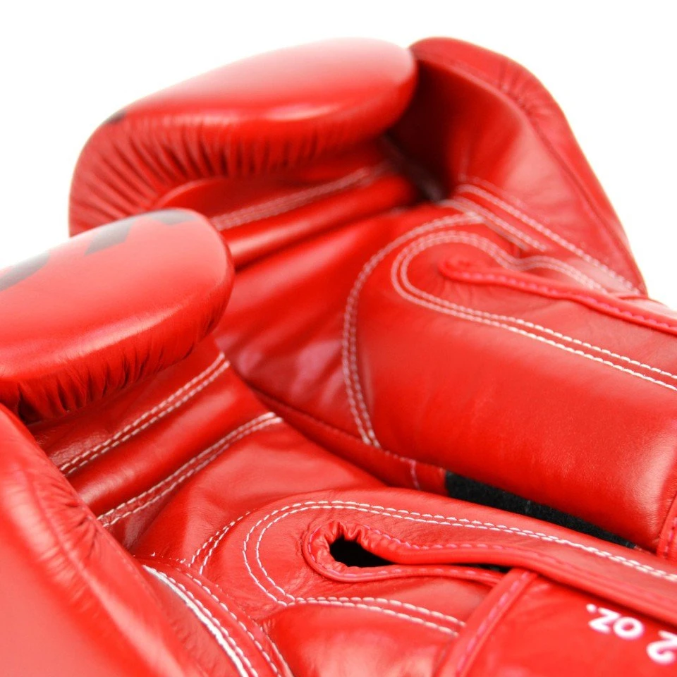BGV Fairtex X KGP Red Velcro Boxing Gloves 6 BGV Fairtex X KGP Red Velcro Boxing Gloves - Image 6