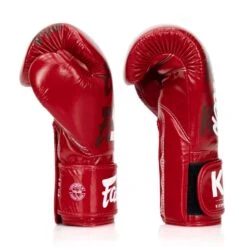 BGV Fairtex X KGP Red Velcro Boxing Gloves 8 BGV Fairtex X KGP Red Velcro Boxing Gloves -Boxing Club Store bgv fairtex x kgp red velcro boxing gloves 262382