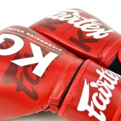 BGV Fairtex X KGP Red Velcro Boxing Gloves 10 BGV Fairtex X KGP Red Velcro Boxing Gloves -Boxing Club Store bgv fairtex x kgp red velcro boxing gloves 860206