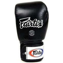 BGV1-B Fairtex Black Breathable Boxing Gloves -Boxing Club Store bgv1 b fairtex black breathable boxing gloves 162338