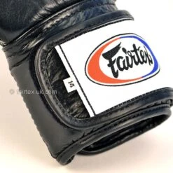 BGV1-B Fairtex Black Breathable Boxing Gloves -Boxing Club Store bgv1 b fairtex black breathable boxing gloves 857007