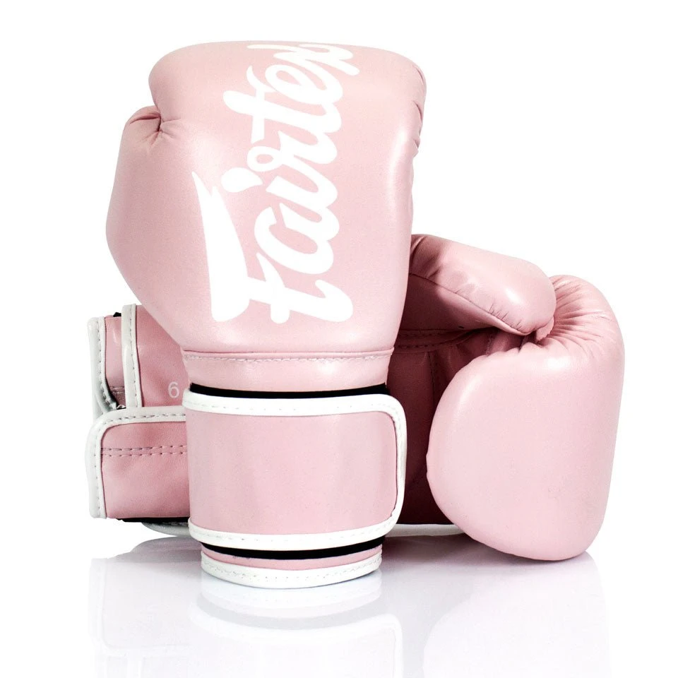 BGV14 Fairtex Light Pink Microfiber Gloves 1 BGV14 Fairtex Light Pink Microfiber Gloves