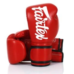 BGV14 Fairtex Red Microfiber Gloves