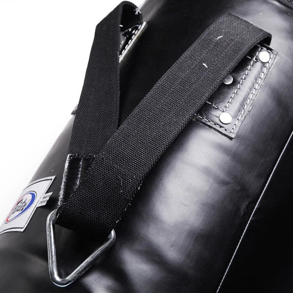 Fairtex 6ft Banana Kick Bag Black - Filled 45kg 3 Fairtex 6ft Banana Kick Bag Black - Filled 45kg - Image 3
