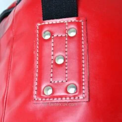 Fairtex 6ft Red Banana Kick Bag - Filled 45kg -Boxing Club Store fairtex 6ft red banana kick bag filled 45kg 310012