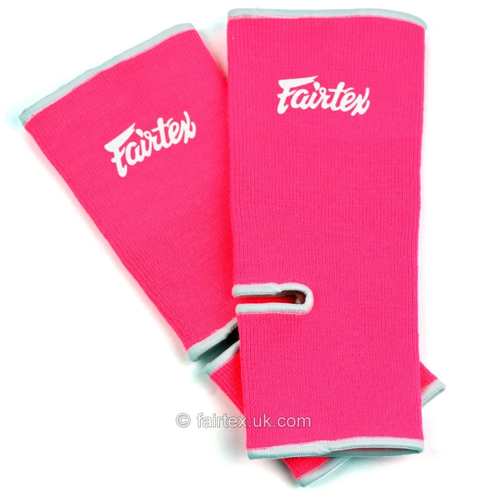 Fairtex AS1 Ankle Supports Pink White 1 Fairtex AS1 Ankle Supports Pink White