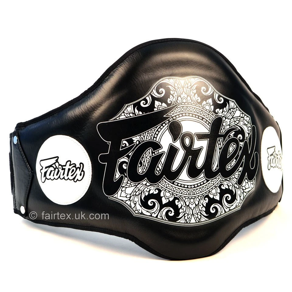 Fairtex BPV2 Black Lightweight Belly Pad 1 Fairtex BPV2 Black Lightweight Belly Pad