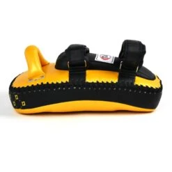 Fairtex Light Weight Thai Kick Pads - Gold -Boxing Club Store fairtex light weight thai kick pads gold 208859