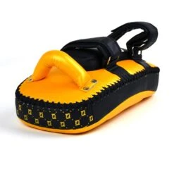 Fairtex Light Weight Thai Kick Pads - Gold -Boxing Club Store fairtex light weight thai kick pads gold 351257
