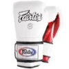 Fairtex Mexican Boxing Gloves - BGV9 White And Red