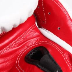 Fairtex Mexican Boxing Gloves - BGV9 White And Red -Boxing Club Store fairtex mexican boxing gloves bgv9 white and red 583508