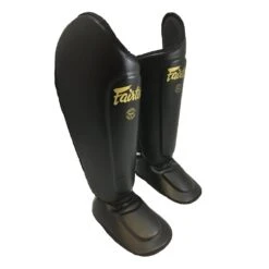 Fairtex Shin Guard SP8 Black -Boxing Club Store fairtex shin guard sp8 black 938562